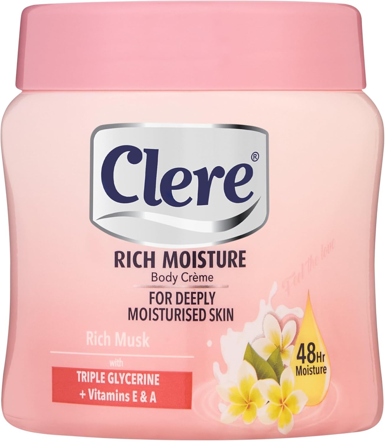 Clere Rich Moisture Body Cream - كريم كلير الغني لترطيب الجسم