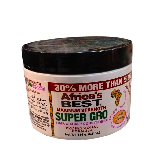 Africa’s Best Maximum Strength Super Gro – كريم لتقوية الشعر وفروة الرأس